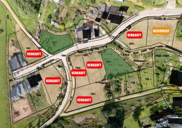 Übersicht Neubaugebiet Neubaugebiet Hofgartenstraße